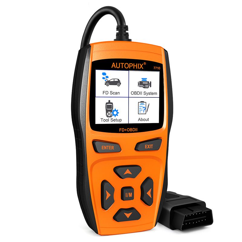 Autophix 자동차 진단 도구 7710 OBDII OBD2 스캐너, 포드 자동차 엔진 고장 코드 판독기 + ABS SRS 에어백 EPB 오일 재설정