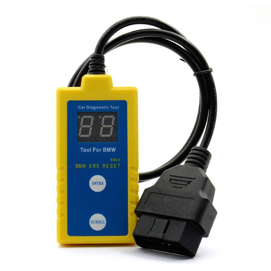 B800 BMW Airbag OBD Scan /Reset Diagnostic Fault Code Reader Reset Scanner Tool 