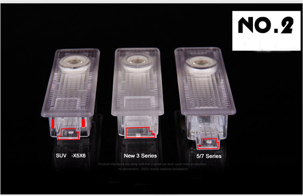 오리지널 naante BMW 3 시리즈 차문 led 환영 레이저 2