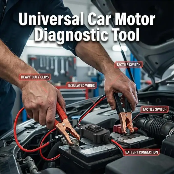 Car EPB Caliper Motor Release Tool No Computer Needed Universal 12V Electronic Parking Brake Reset Emergency Service Repair Tool