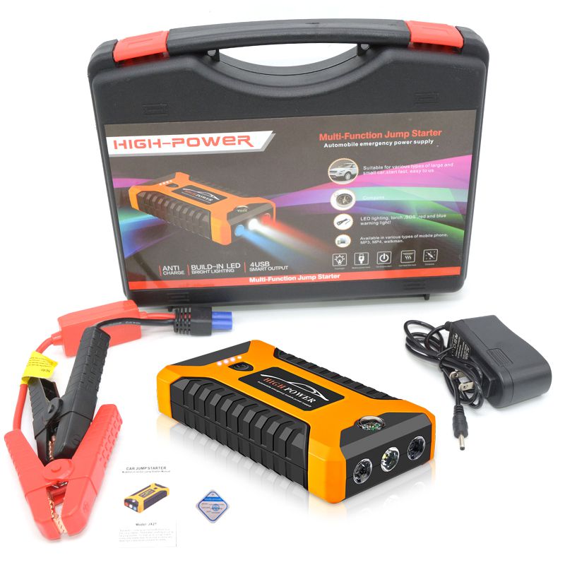 Car Jump Starter Power Bank Portable Emergency Start-up Charger 20000mA  600A 12V for Cars Booster Battery Quick Starting Device