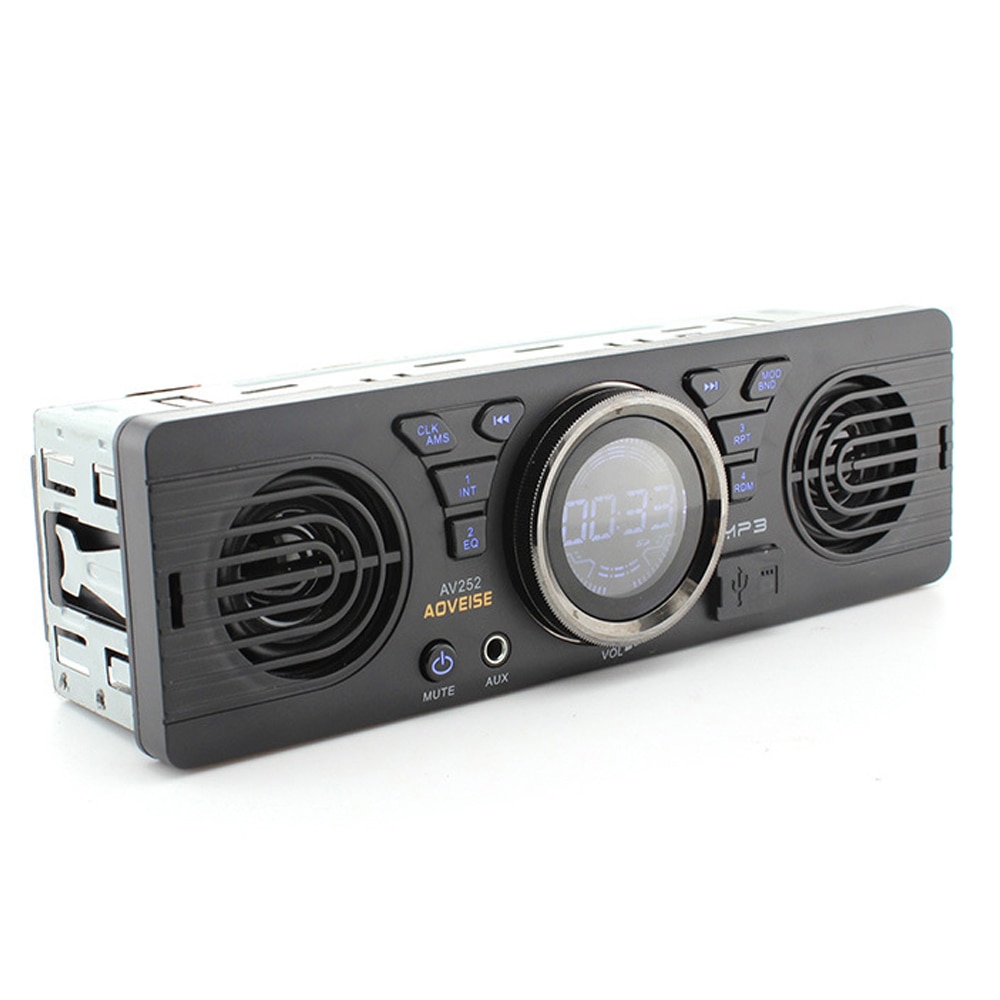 12.0V Car Secure Digital Memory Card MP3 Audio Electric Car Radio With Loudspeaker BT Host Speaker Car Radio Car Stereo