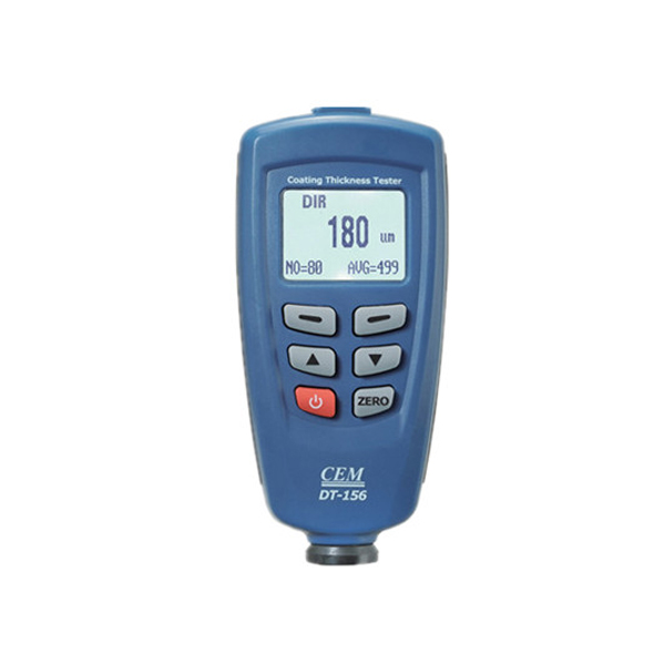 CEM DT-156 Pro Paint Coating Thickness Meter Gauge Auto F/NF Probe Tester 1250um V-groove