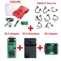 EIS 테스트 라인 + ELV 어댑터 + ELV 에뮬레이터 + AC 어댑터 + 새로운 다이오드가 있는 새로운 NEC 어댑터를 포함하여 전체 어댑터가 있는 CGDI MB