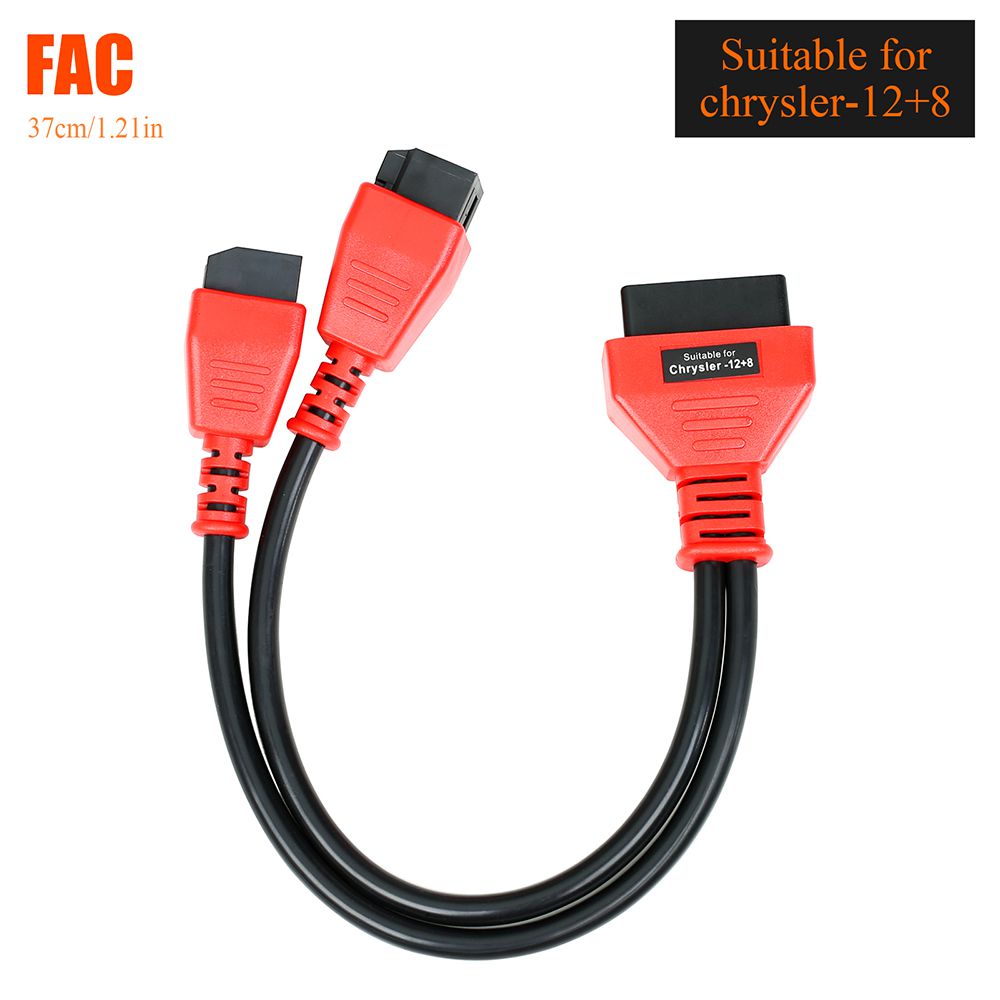 For Chrysler Autel Maxisys Series Auto 12+8 Cable Diagnostic Adaptor Scanner 