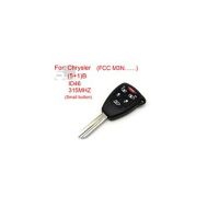 Botón de control remoto 5 + 1 botón id46 315mhz FCC m3N (botón pequeño) para Chrysler