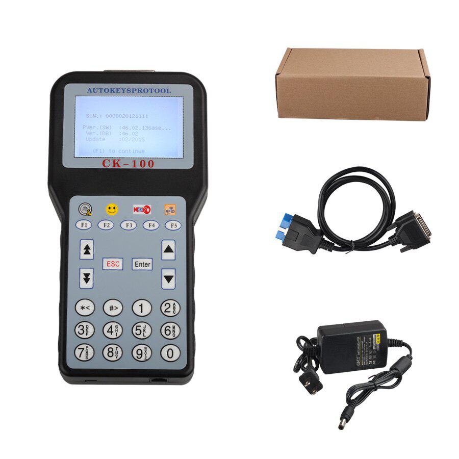 Latest V45.09 CK-100 Auto car Programmer Tool with 1024 Token  Pin Code Reader 