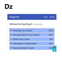 Diagzone XDIAG公司소프트웨어 오픈 소프트웨어 구독 승용차 Thinkcar Thinkdiag公司오래된 부츠 Easydiag Golo专业版