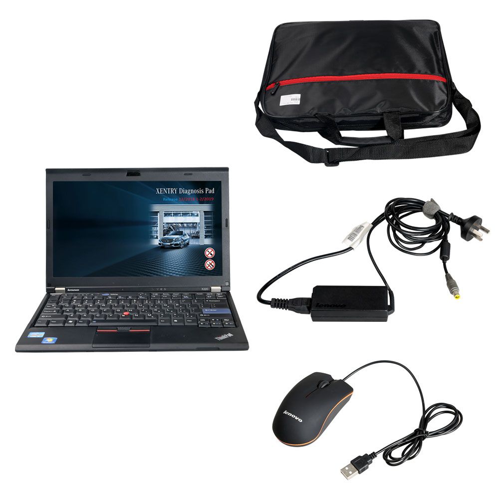 V2023.3 DOIP MB SD C4 PLUS Connect Compact C4 Star Diagnosis Plus Lenovo X220 I5 4GB Laptop