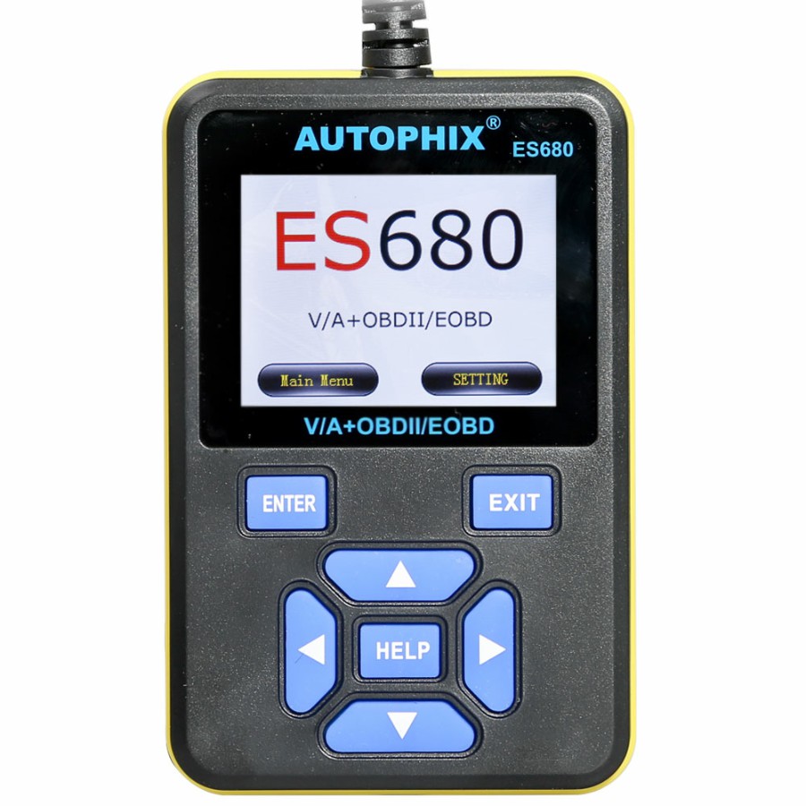 AUTOPHIX E-SCAN ES680 VAG RPO+OBD 스캐너 다국어 OBDII 폭스바겐 아우디 시트 스코다 제다 골프용