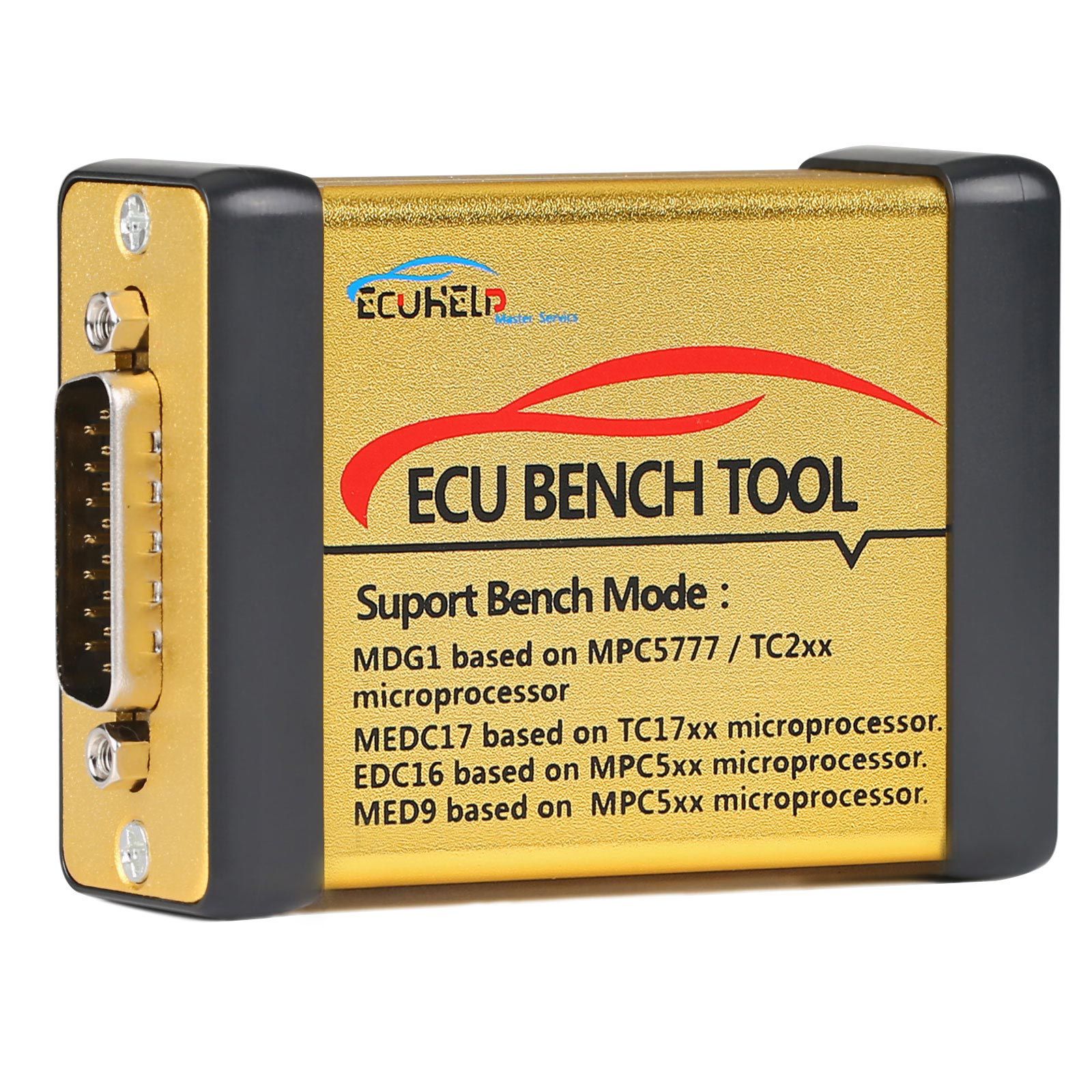 2022 ECUHelp ECU Bench Tool Full Version with License Supports MD1 MG1 EDC16 MED9 No Need Open to Open ECU Free Update Online
