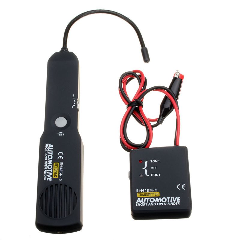 Circuit Tester EM415 PRO Automotive Cable Wire Tracker Short&Open Circuit Finder Tester Car Repair Detector Electric Testing Automotive Cable Tracker 