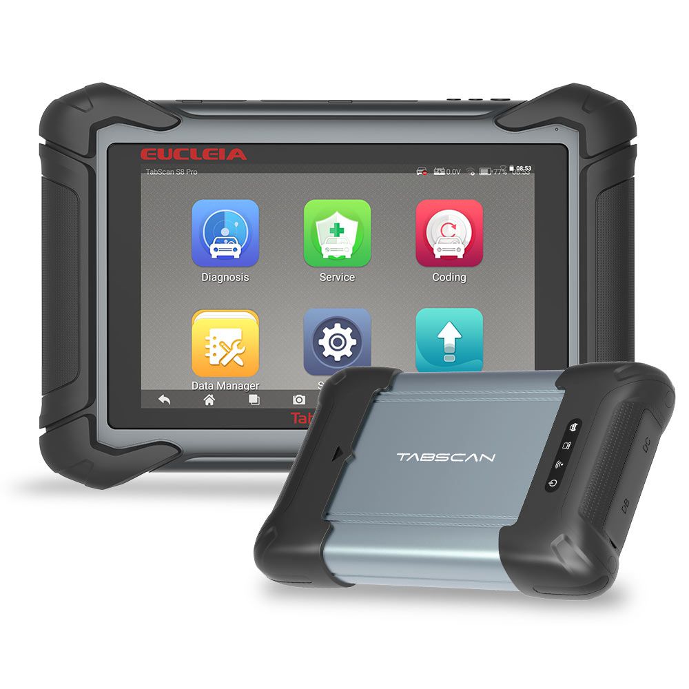 EUCLEIA TabScan S8 Pro 자동차 스마트 듀얼 모드 진단 시스템 무료 온라인 업데이트
