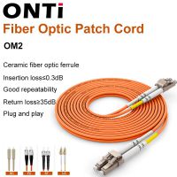 ONTi 1000Mbps Multimode LC-LC fiber patch cord Fiber Patch Cable UPC LC-ST MM Optical Fiber jumper Duplex OM2 3m 10m 30m