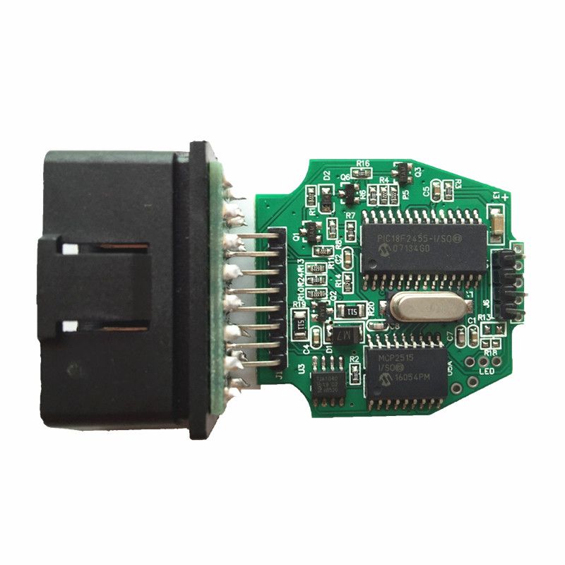 Focom mini VCM Devices USB Interface Professional para Ford VCM OBD od2 Diagnostic cable compatible con Mazda multilingüe