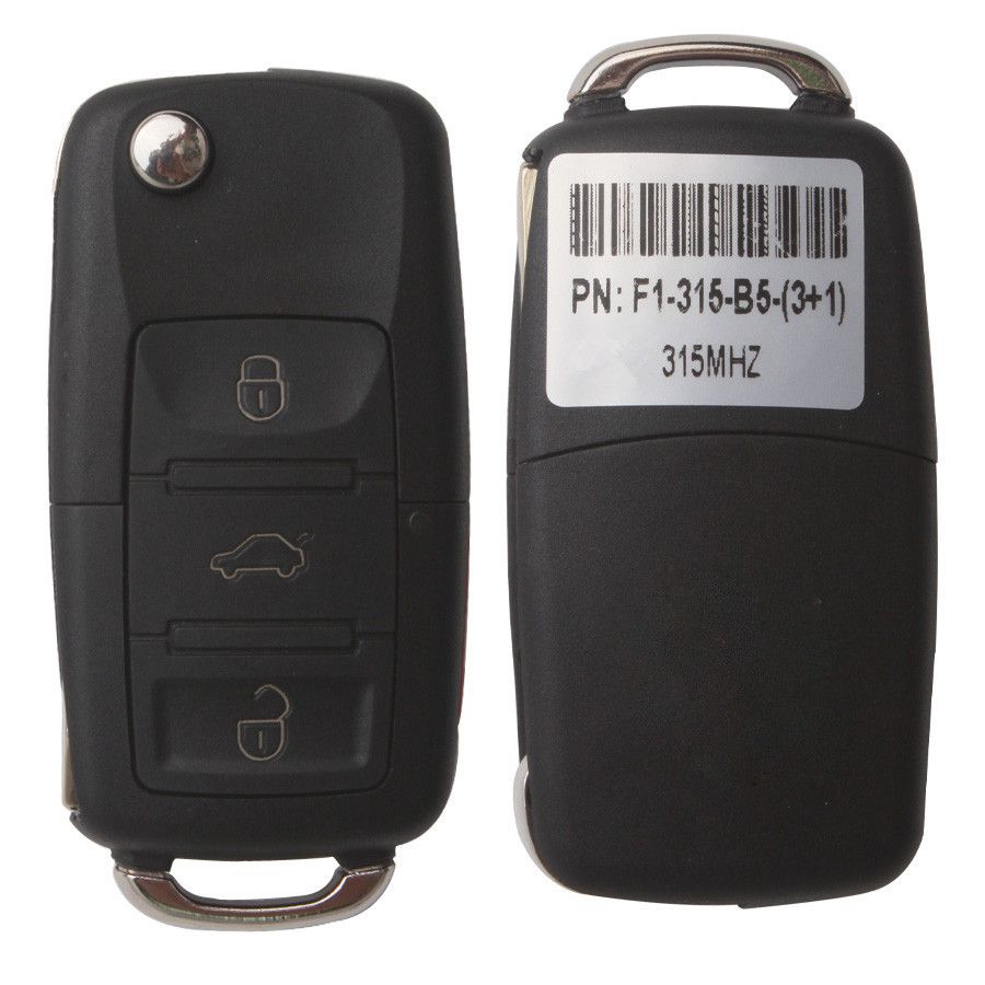 Remote 4 Button Key Shell for New Ford