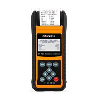 Foxwell bt780 probador de baterías de 12v 0 - 1000a analizador de baterías AGM gel ebp automotriz con impresora incorporada 12v - 24V para iniciar el sistema de carga