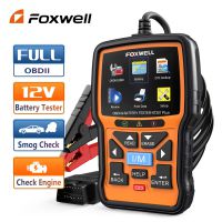 FOXWELL NT301 Plus OBD2扫描仪蓄电池测试仪4合1代码读取器故障诊断仪自动12V蓄电池分析仪诊断工具PK NT301