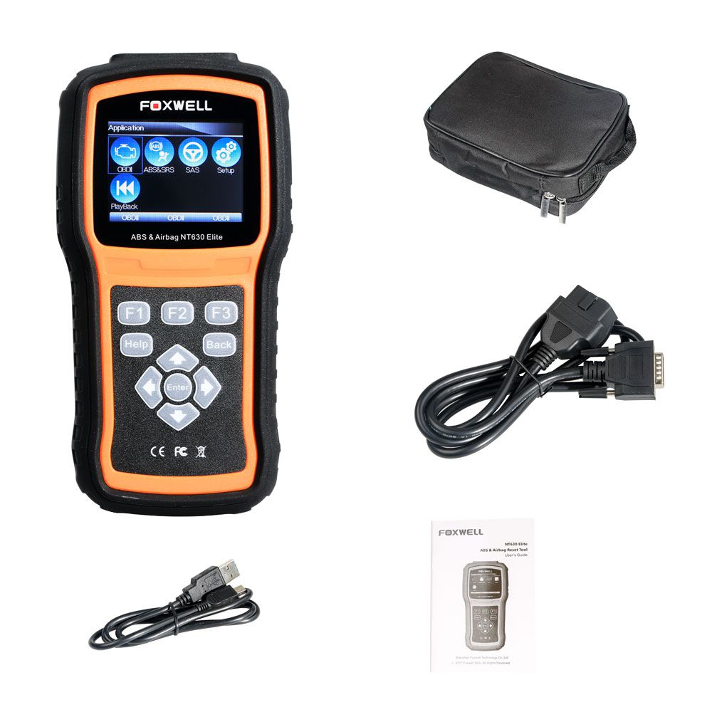 Foxwell NT630 Elite ABS and Airbag Reset Tool with SAS