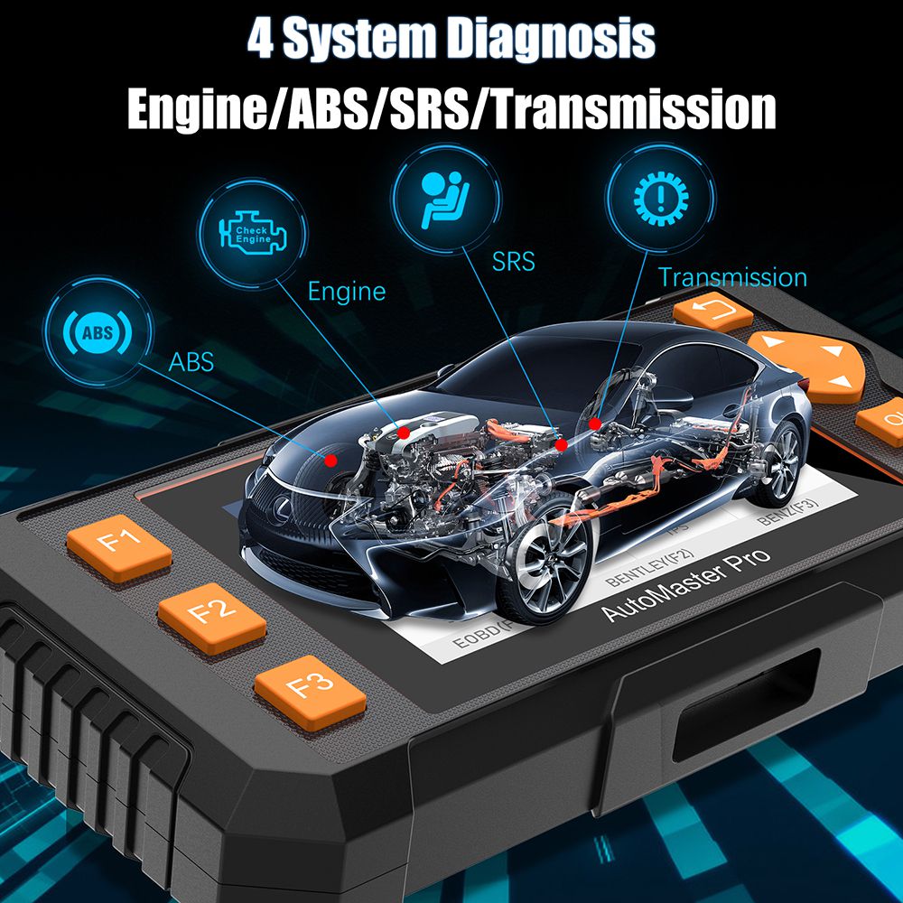 Foxwell NT634 OBD OBD2 스캐너 엔진 ABS SRS 변속기 고장 진단기 11 재설정 기능 OBD 2 코드 리더기 차량 진단 도구