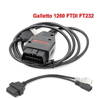 Galletto 1260 ECU Chip Tuning Tool OBD2 Car Diagnotic Tools FTDI Chip ECU Flasher Programmer Read&Write Auto OBD 2 Scanner Cable
