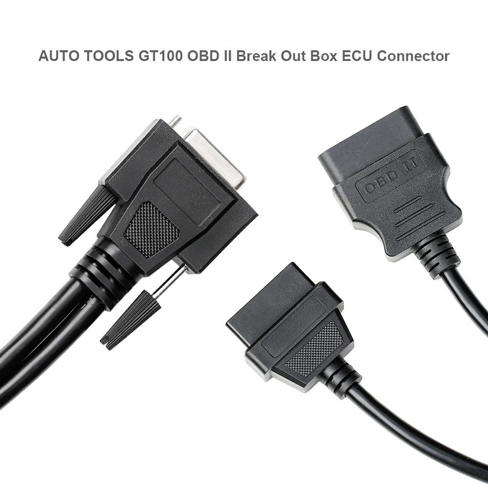 GODIAG GT100 OBD II Extend Cable Break Out Box ECU Connector