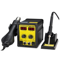 GORDAK 968D Double Digital Display 2 In1 Hot Air Gun Soldering Station Mobile Phone Chip Repair Desoldering Tools