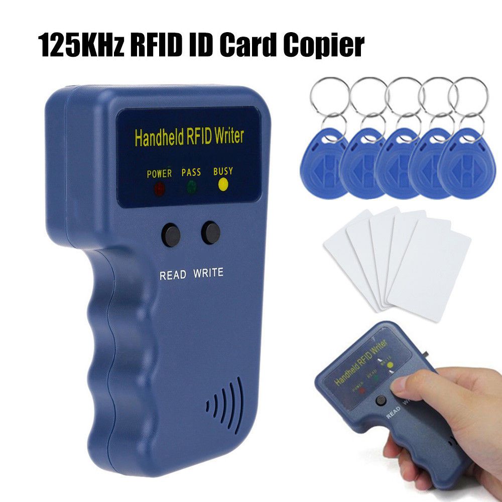 125KHz RFID Duplicator Copier Writer Programmer Reader Writer ID Card Cloner & key