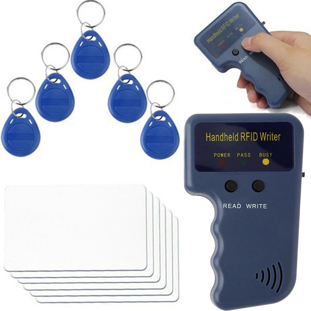 Handheld RFID Duplicator ID Card Cloner Key Copier Reader Writer Programmer KVA 