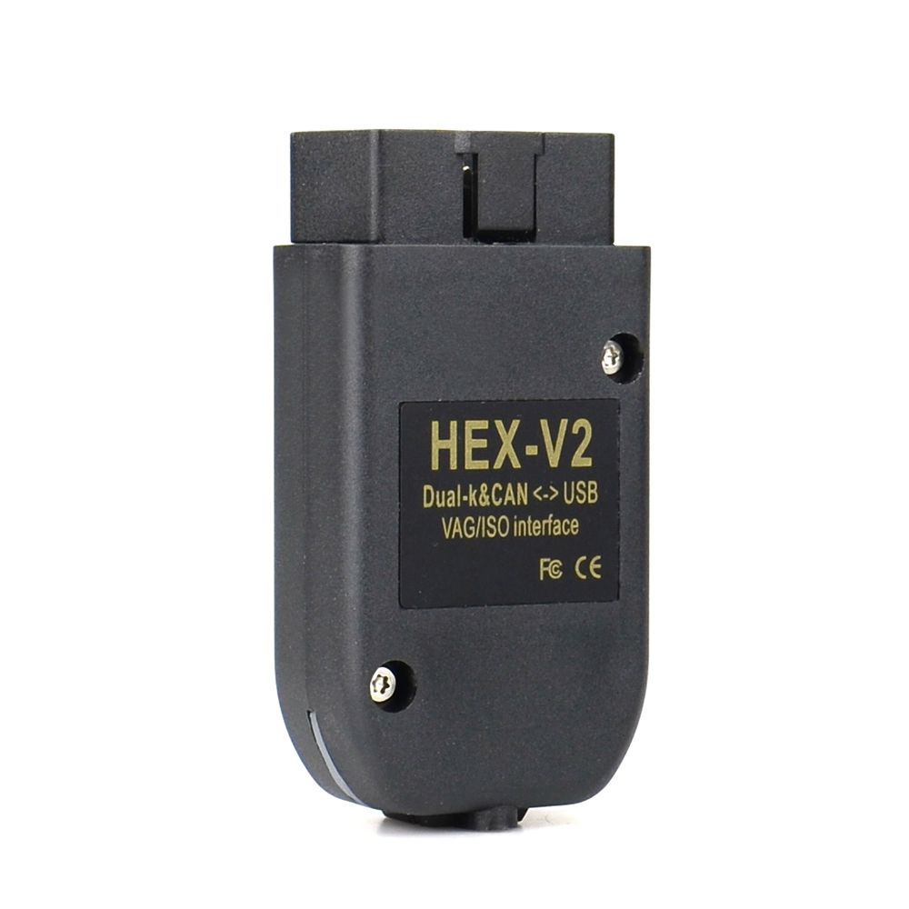 Hex - V2 Hex V2 dual K & can interfaz de diagnóstico de automóviles VAG USB para asientos Volkswagen Audi Skoda