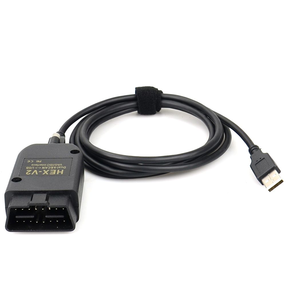 HEX-V2 HEX V2 Dual K&CAN USB VAG 자동차 진단 커넥터, 폭스바겐 아우디 스코다 시트용
