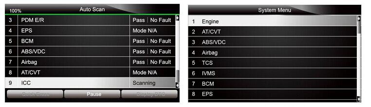 폭스웰 NT500 VAG 스캐너