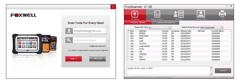 Foxwell NT500 VAG Scanner