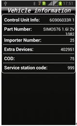폭스바겐 아우디/SKODA/SEAT Android용 IOBD2 EOBD2 진단 키트