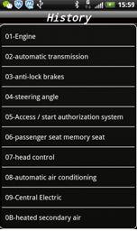 Volkswagen Audi / Skoda / Seat versión Android de la herramienta de diagnóstico iobd2 eobd2