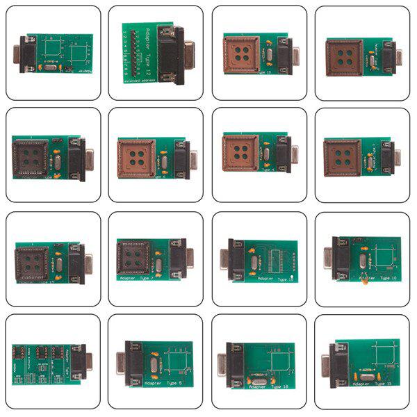  Adaptadores completos para el paquete de programadores UPA 1