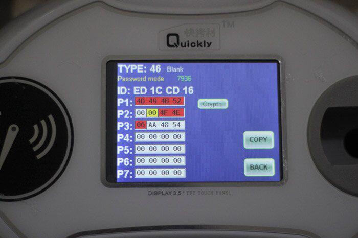 4c / 4D / 46 / 48 lector de código chip transpondedor programador automático de claves