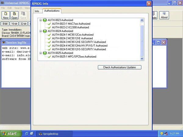 XPROG-M V5.5.5 소프트웨어