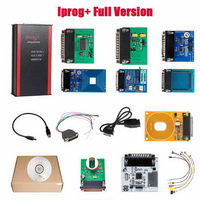 Versión completa del v87 iprog + pro programer, con adaptadores de sonda + adaptadores de tarjeta SD iprog plus pcf79xx + adaptadores rdif universales