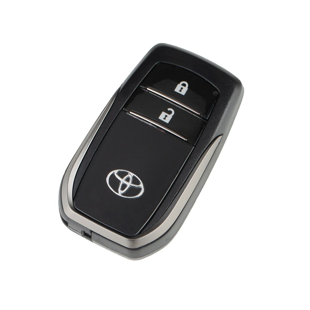 La carcasa de la llave del botón Toyota Highlander 1690 tipo 2 es adecuada para la llave inteligente XM 5 piezas / lote