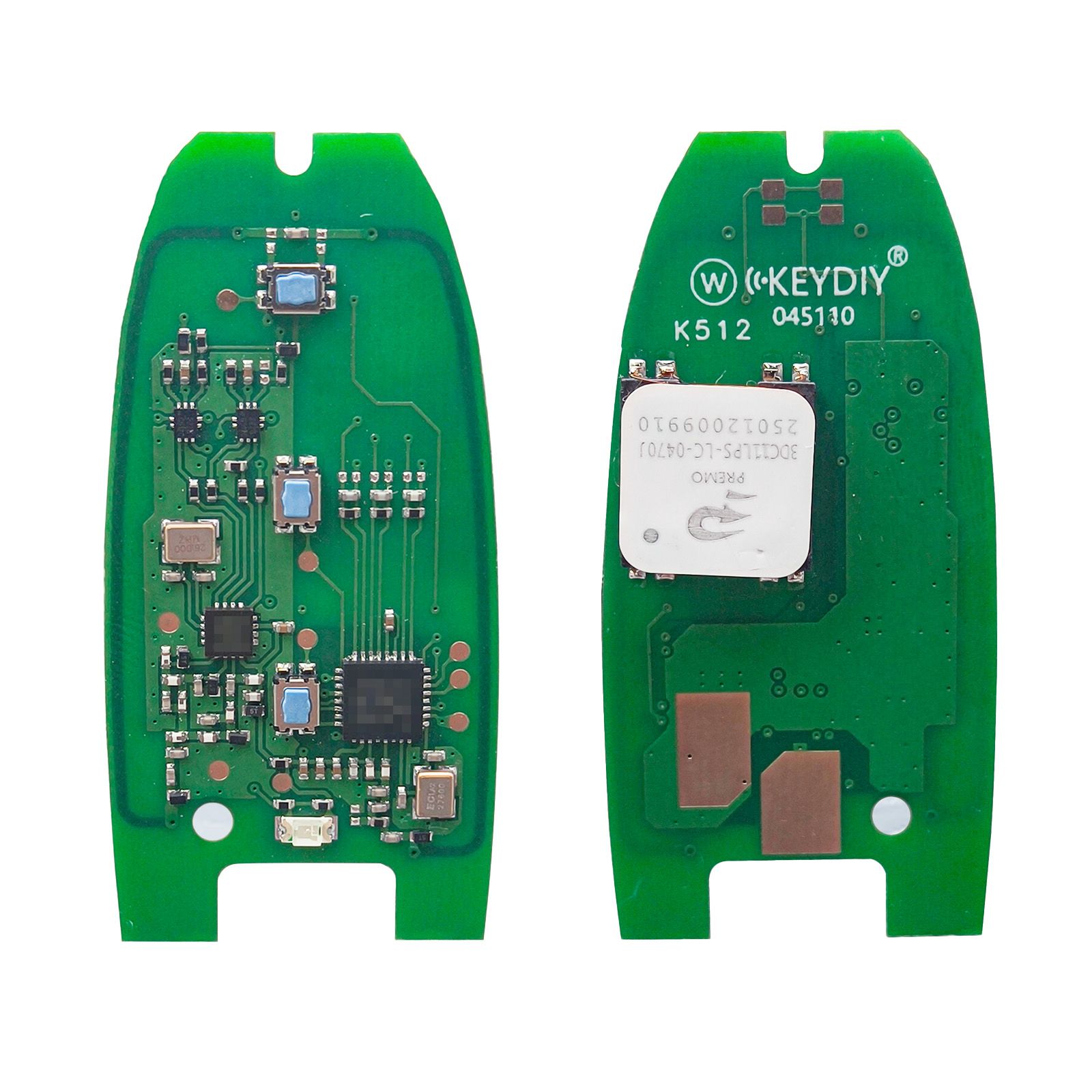 2026 KEYDIY FGB08 PCB Key Board with Shell for Volkswagen & for Audi ZA & FGA Programming Work on MQB 5D