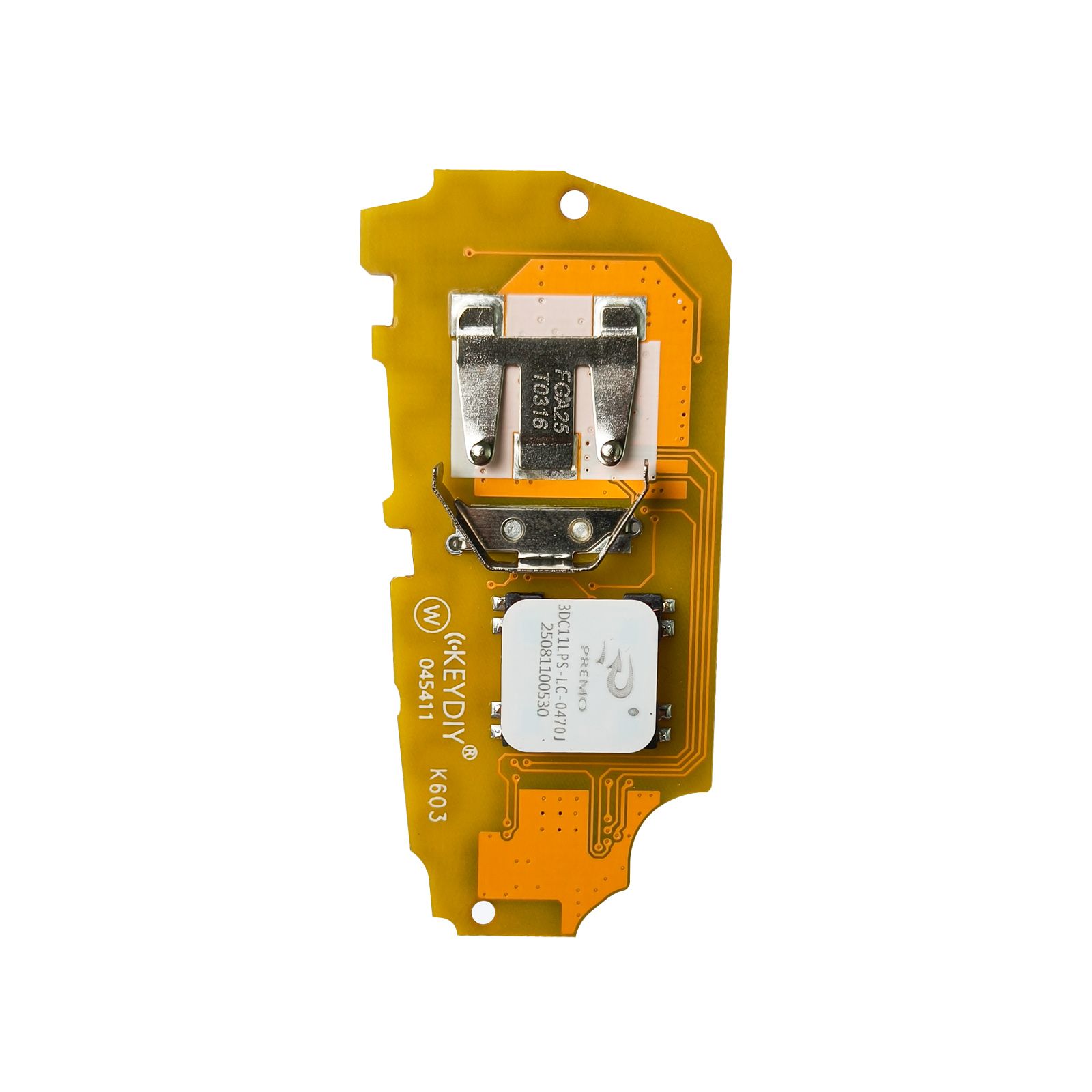 2026 KEYDIY FGB25-5 PCB Board with 3 Button/ 5 Button Key Shell Support for VW Audi Porsche BMW 5C/5D Remote Generation