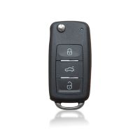 KEYDIY KD NB08-4 PCF Universal Flip Remote Key 3+1 Buttons for Volkswagen Type 5pcs/lot