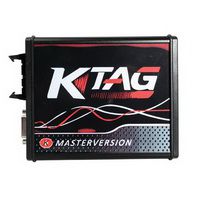 New 4 LED KTAG V7.020 Firmware EU Version Red PCB Latest V2.23 No Token Limitation Multi-Language K-TAG 7.020 Online Version