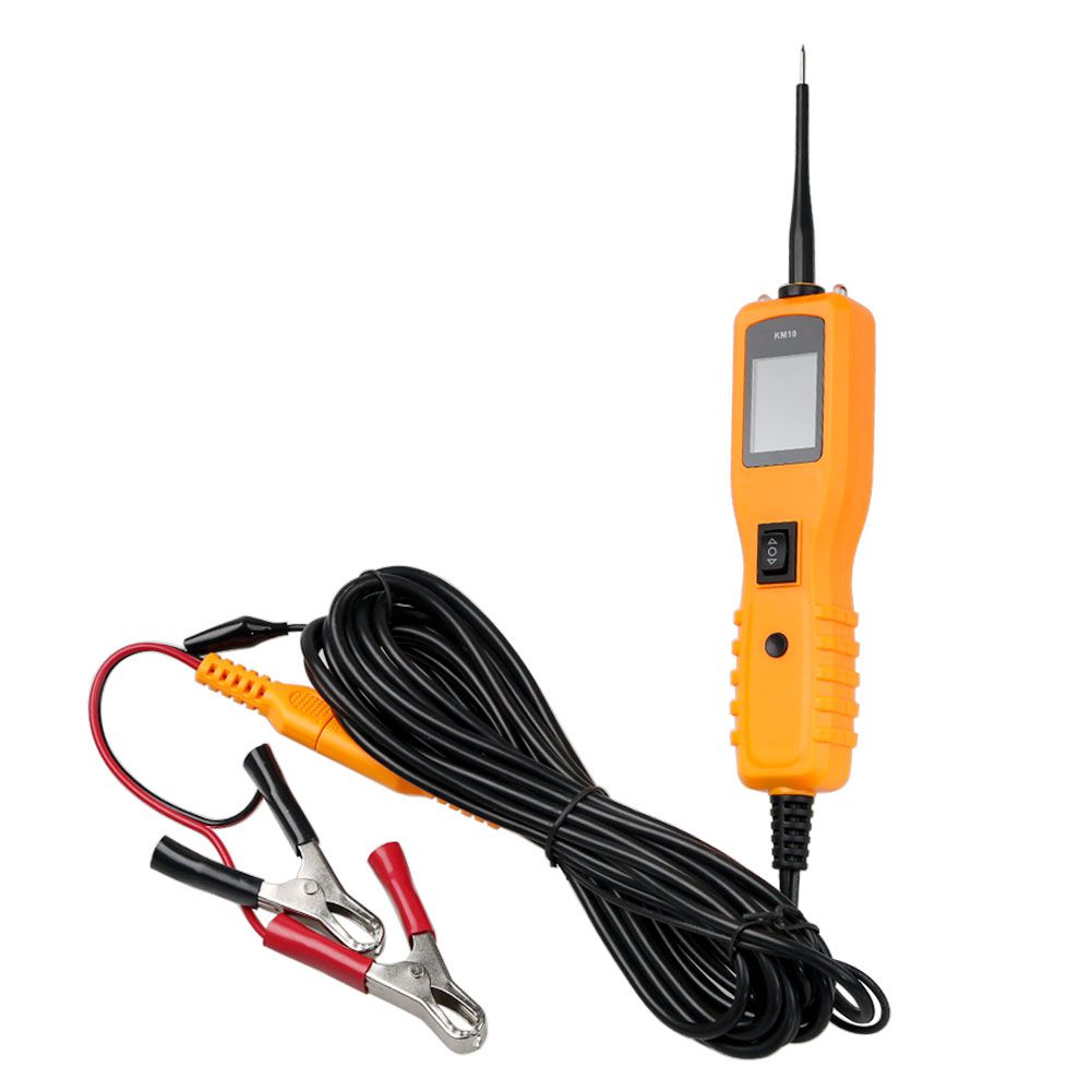 Digital Voltage Tester/Multimeter/Short Finder/Battery Test/Power or Ground Supply Kzyee KM10 Power Circuit Probe Kit Automotive Circuit Tester with Auto Electrical System Testing Functions