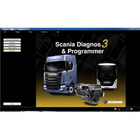 Scania SDP3 2.51.3 암호화된 개가 없는 VCI 3 VCI3의 진단 및 프로그래밍(소프트웨어만 해당)
