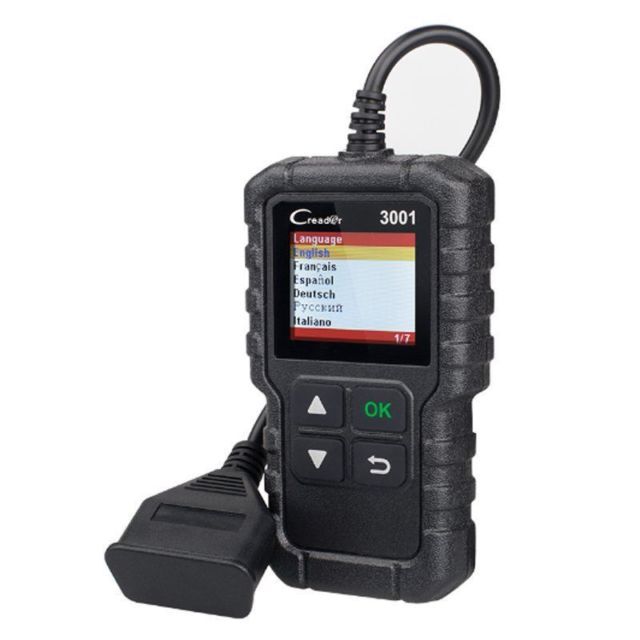 LAUNCH X431 CR3001 OBD 2 CAR Code Reader Support Full OBDII/EOBD Launch Creader 3001 CR3001 Auto Scanner PK AD310 NL100 ELM327