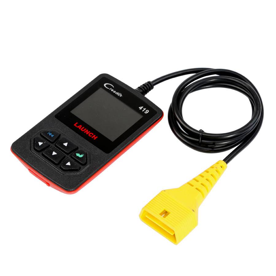 Activar el Lector de código OBDII / eobd del escáner bricolaje creader 419