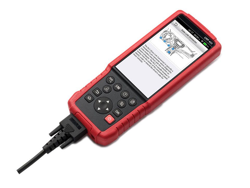 Activar la herramienta de diagnóstico automático crp423 el escáner lector de código obd2 admite la versión actualizada de la prueba crp123 de ENG ABS SRS at