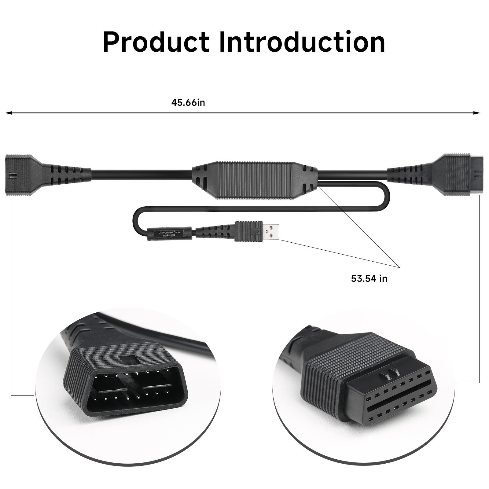2024 LAUNCH DOIP Adapter Cable for Devices with CAR VII Bluetooth Connectors